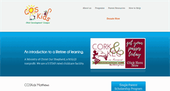 Desktop Screenshot of coskidsmatthews.org