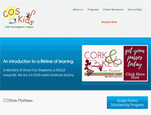 Tablet Screenshot of coskidsmatthews.org